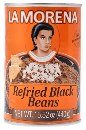 Refried blackbeans