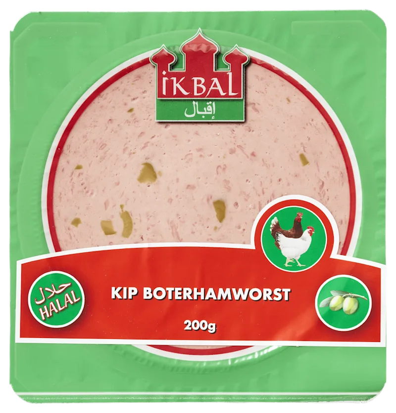 Ikbal Kip boterhamworst olijf