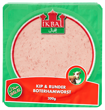 Kip- en Runderboterhamworst