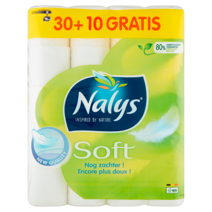 Nalys Soft hybrid toiletpapier