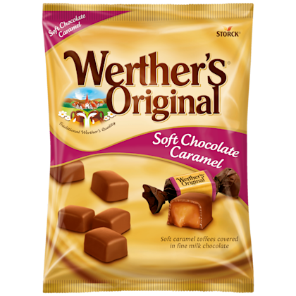 Soft chocolate caramel