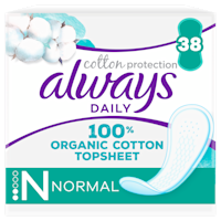 Always Dailies cotton protection normal
