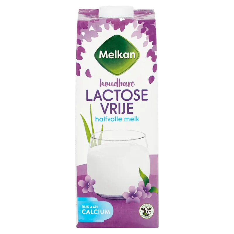Melkan Lactosevrije halfvolle melk