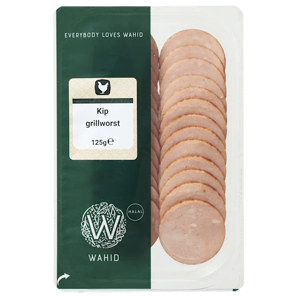 Wahid Kipgrillworstplakjes