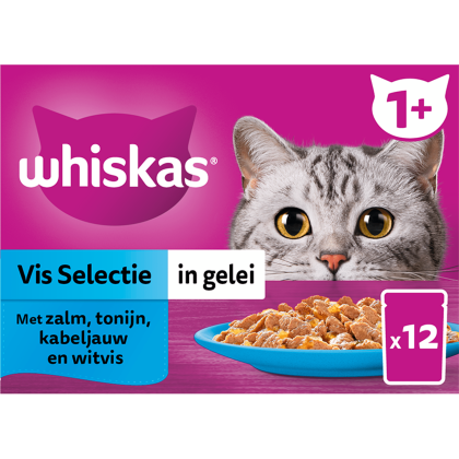 1+ - Kattenvoer - Vis - gelei