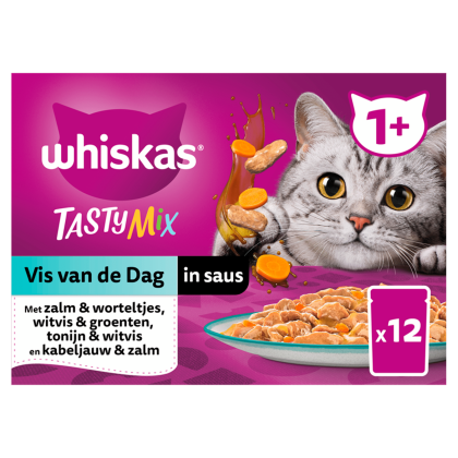 1+ Tasty Mix Vis van de Dag in saus