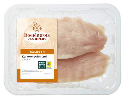 Kalkoenschnitzel - PLUS