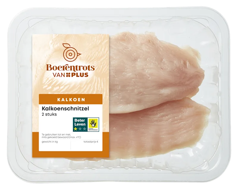 PLUS Boerentrots Kalkoenschnitzel
