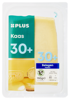 Goudse belegen 30+ plakken