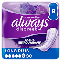 Always Discreet maandverband long plus