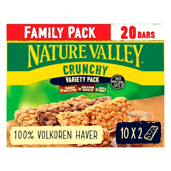 Nature Valley Crunchy variety family pack repen
