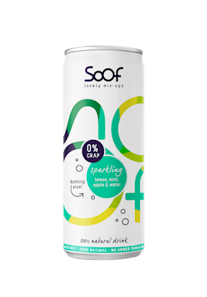 Sparkling lemon mint apple