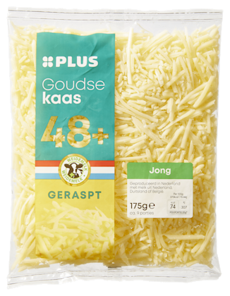 Goudse geraspte kaas Jong 48+