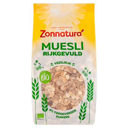 Muesli rijkgevuld