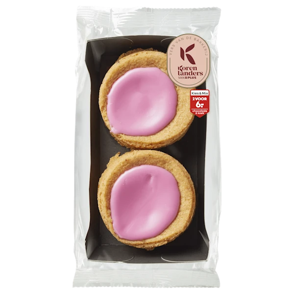 PLUS Korenlanders Roze fondantpencees