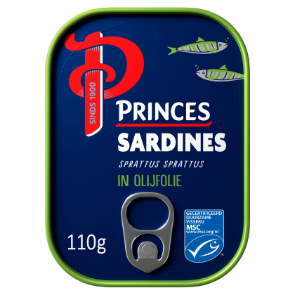 Sardines in olijfolie MSC