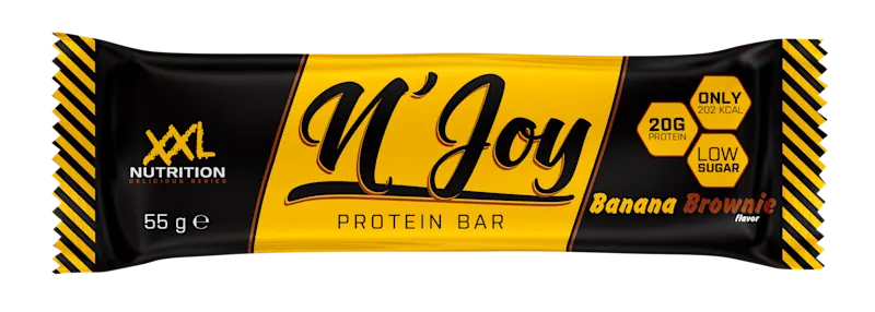 XXL Nutrition N'Joy Protein Bar Banana Brownie