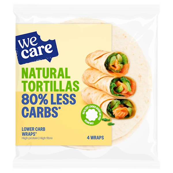 WeCare Tortilla Wraps low carb