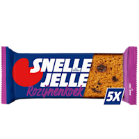 Snelle Jelle Krachtige kruidkoek rozijn 5-pack