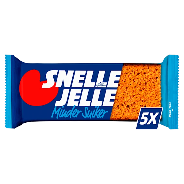 Snelle Jelle Kruidkoek minder suiker 5-pack