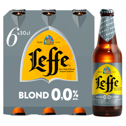 Blond Belgisch abdijbier 0.0%