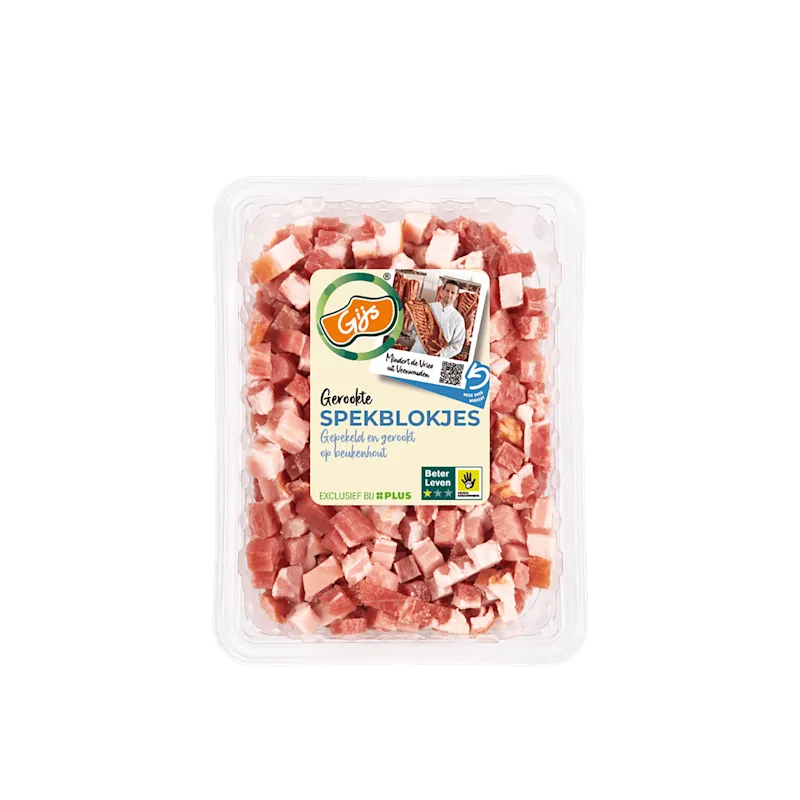 GIJS Gerookte Spekblokjes