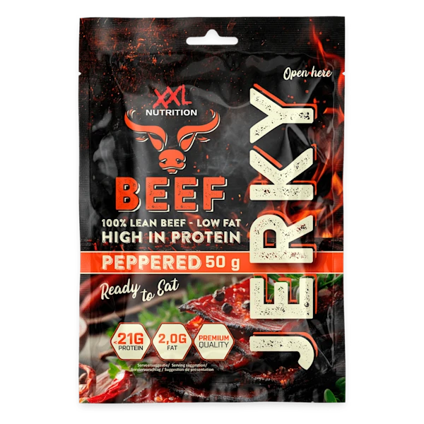 XXL Nutrition Beef Jerky Peppered