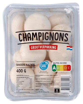 Champignons wit voordeelverpakking