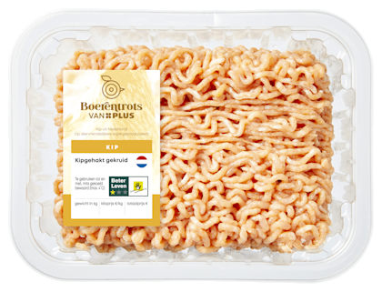 Kipgehakt gekruid
