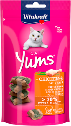 Cat Yums kip & kattengras