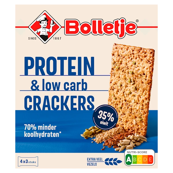 Bolletje Crackers protein low carb