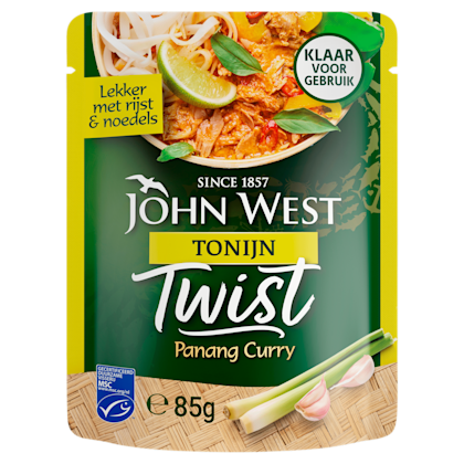 Twist tonijn panang curry