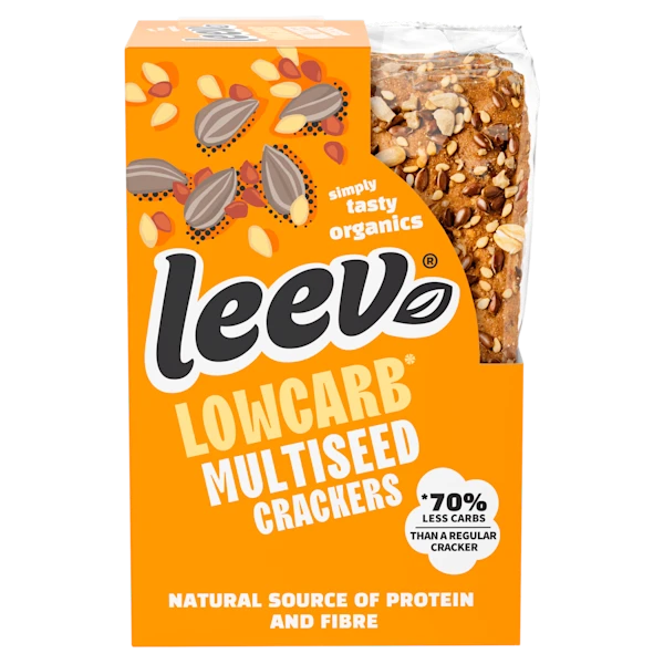 Leev Bio low carb crackers multiseeds