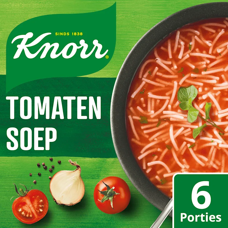 Knorr Dubbelpak soep Tomaten BX100 GR