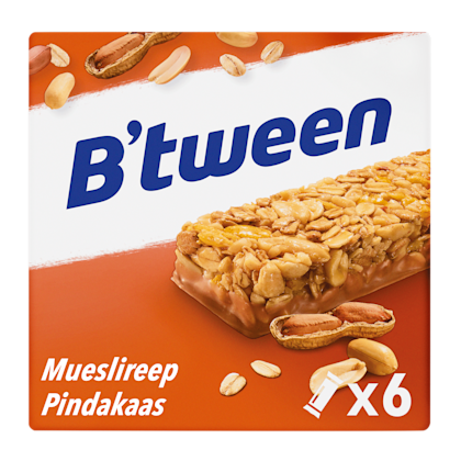 Mueslireep Pindakaas