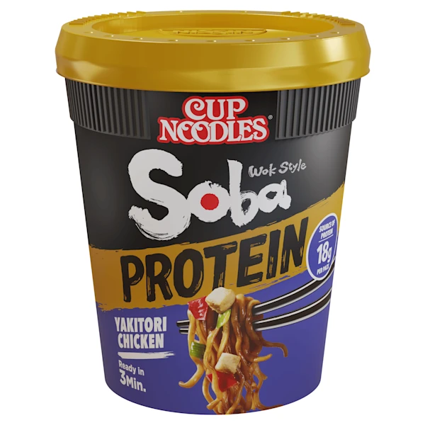 Nissin Soba Protein Yakitori Chicken