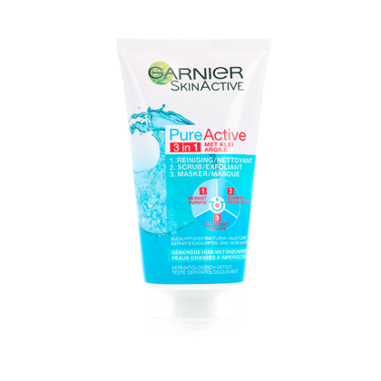 Skin pure active masker 3in1