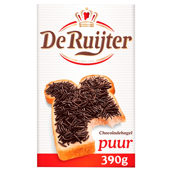 De Ruijter Chocoladehagel puur