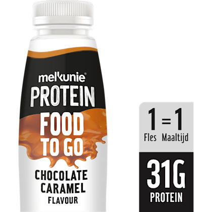 Protein food to go chocolade caramel