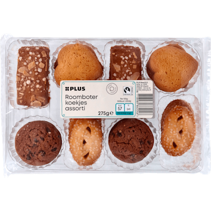 Roomboter koekjes assorti