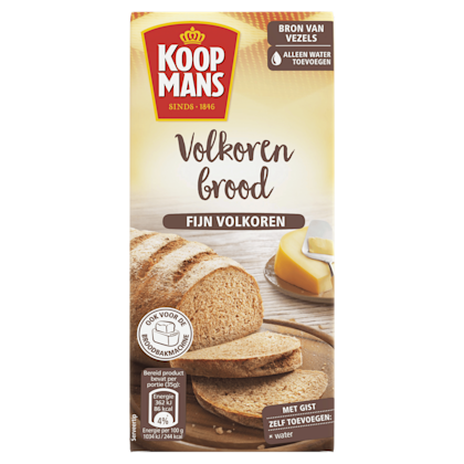 Koopmans Broodmix volkoren