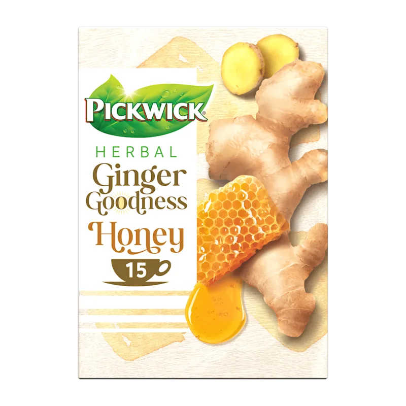 Pickwick Ginger goodness honey