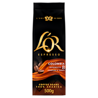 L'Or Espresso Columbia 8 koffiebonen