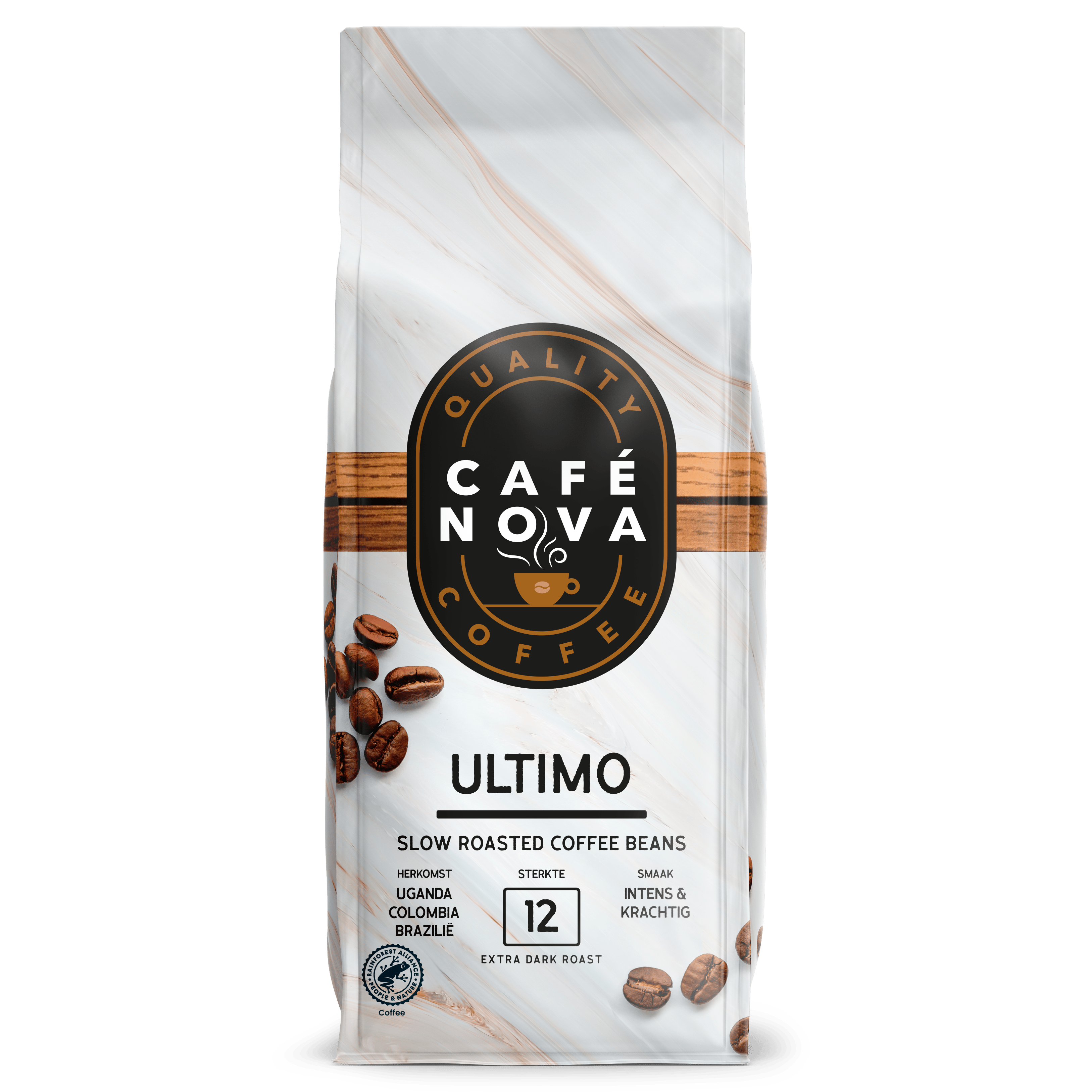 Café Nova Koffiebonen ultimo sterkte 12