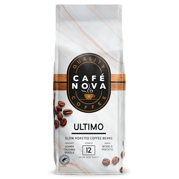 Café Nova Koffiebonen ultimo sterkte 12