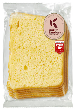 Roombotercake plakjes 6 plakjes