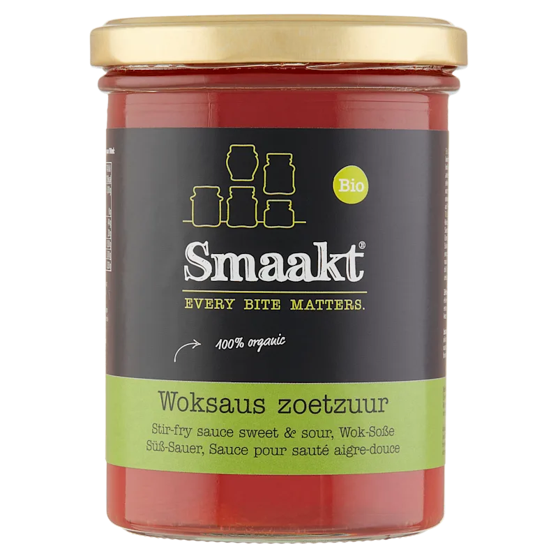 Smaakt Woksaus sweet & sour biologisch