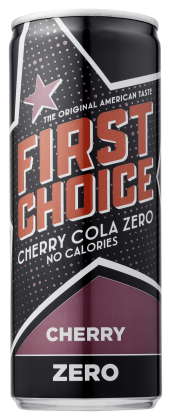 First Cola zero cherry