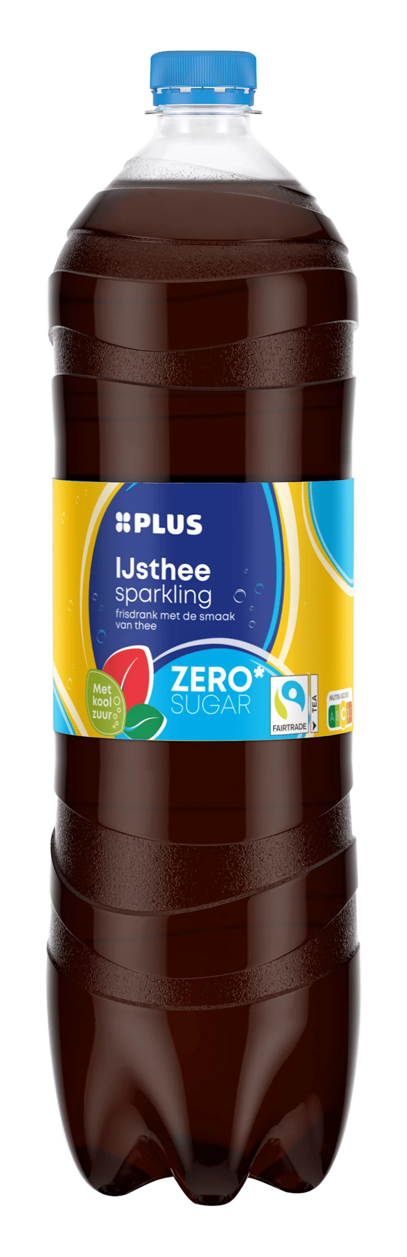 PLUS IJsthee sparkling zero Fairtrade
