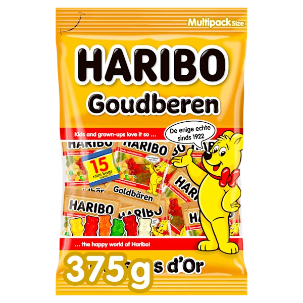 Haribo Goudberen Uitdeelzakjes